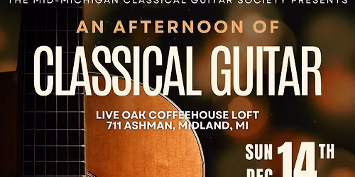 Mid-Michigan Classical Guitar Society Holiday Performance