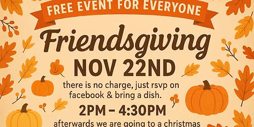 \ud83c\udf42ROYAL BALLROOM FRIENDSGIVING\ud83e\udd5e