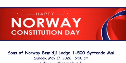 Syttende Mai Celebration - Bemidji Sons of Norway