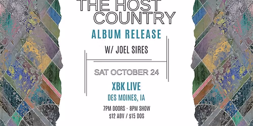 The Host Country - Album Release Show w\/ Joel Sires