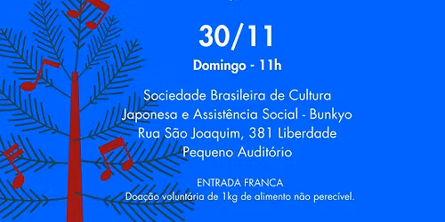 Concerto de Natal \ud83c\udf84do Coral Bunkyo