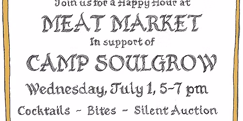Camp SoulGrow Happy Hour & Silent Auction at Meat Market Palm Beach