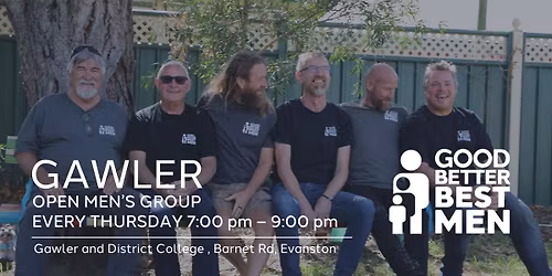 Gawler Open Men's Group [EVERY THURSDAY]