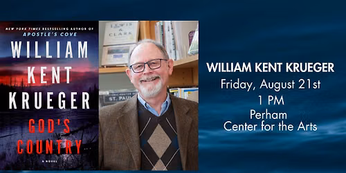 William Kent Krueger in Perham!