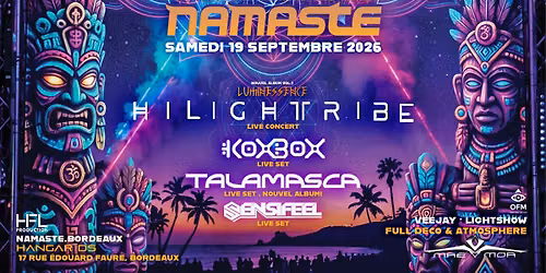 Namaste w\/ Hilight tribe, Koxbox, Talamasca, Sensifeel, Mae Moa deco