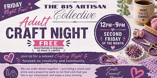 Friday Night Fun: Adult Craft Night