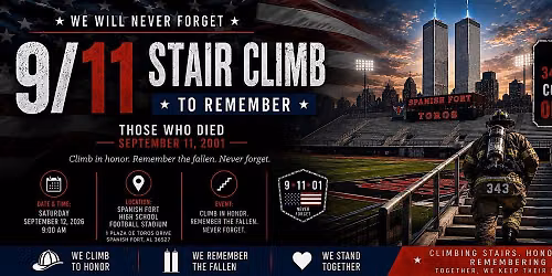 9\/11 Memorial Stair Climb - Spanish Fort