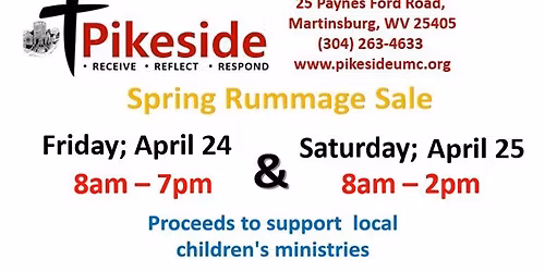2026 Spring Rummage Sale 