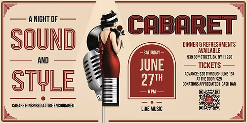 A Night of Sound and Style: 1940s Cabaret Experience