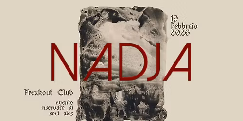 Nadja [Doom\/Drone\/Sludge; Canada] | Freakout Club