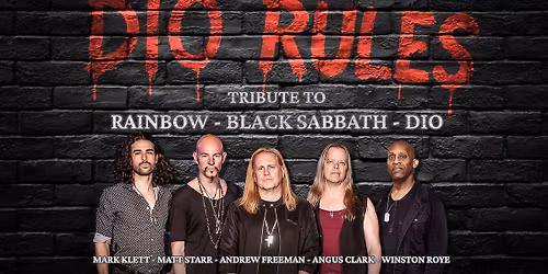 DIO RULES: Tribute to Rainbow, Black Sabbath, & Dio