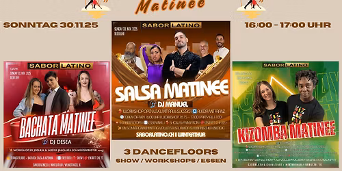 Sabor Latino Matinee \u2013 3 Floors - 4 Workshops - Show - Essen