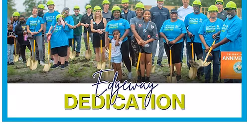 Habitat Edgeway Dedication