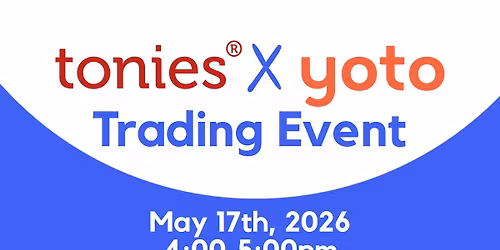 tonies\u00ae x Yoto Trading Event at the Curious Bear Toy & Book Shop