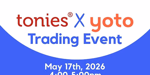 tonies\u00ae x Yoto Trading Event at the Curious Bear Toy & Book Shop