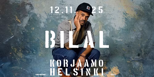 Bilal (US), Grande Mahogany \/ Korjaamo, Helsinki 12.11.2025