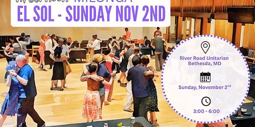 Milonga El Sol - Sunday, November 2nd