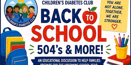 Back to School-Diabetes Meet up