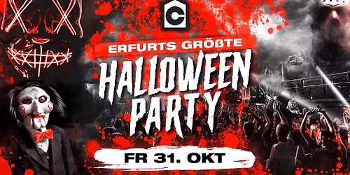 ERFURTS GR\u00d6SSTE HALLOWEEN PARTY | Central Club Erfurt | 31.10