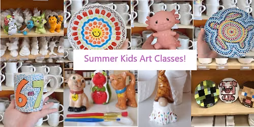 Summer Kids Art Classes Sign Up!!!\ud83c\udfa8