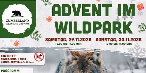 Advent im Wildpark