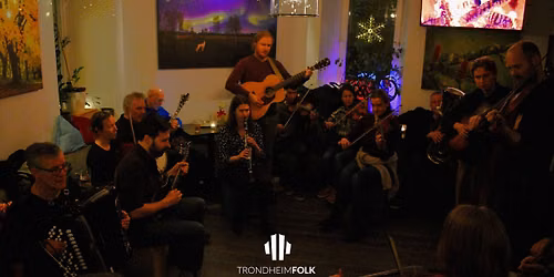 Folkemusikkpuben i Trondheim - adventspub