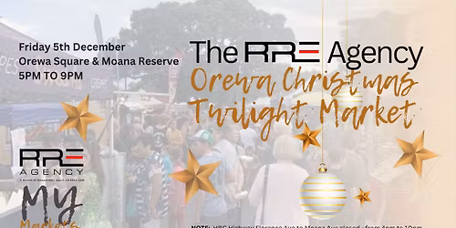 The RRE Agency Orewa Christmas Twilight Market 