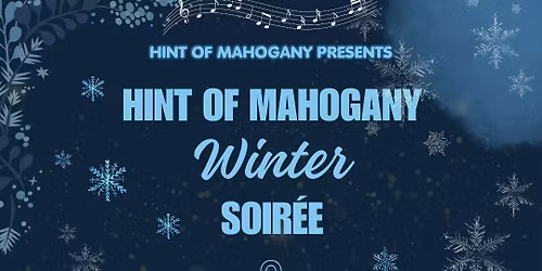 Hint of Mahogany Winter Soir\u00e9e