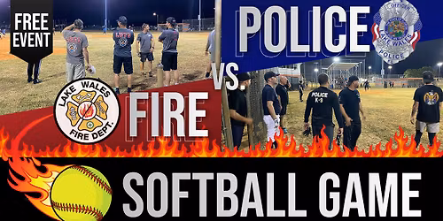 First Responders Annual Softball Game
