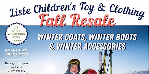 Lisle Children\u2019s Clothes and Toy Resale Event