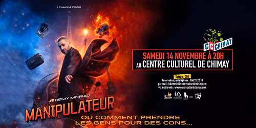 Jeremy Moriau "Manipulateur" a\u0300 Chimay