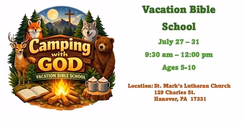Camping with God - Vacation Bible School