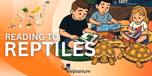 Reading To Reptiles At The Reptarium Annex