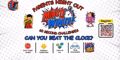 Parent's Night Out: Minute to Win it