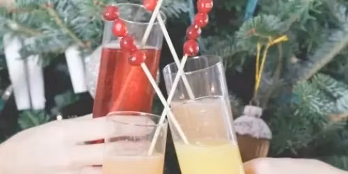 Mimosas and Christmas Wreath Workshop Springdale