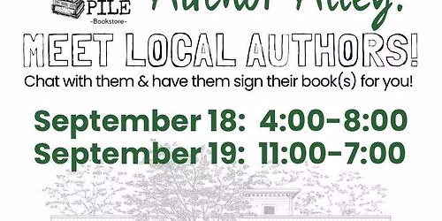 West Michigan Author Alley! Meet & Greet Michigan Indie Authors!