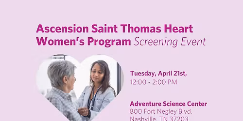 Women's Heart Screening Event 