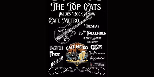 The Top Cats live at Cafe Metro