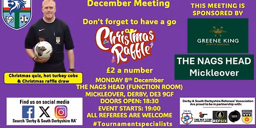 Ryan\u2019s Xmas Quiz, Raffle & Social