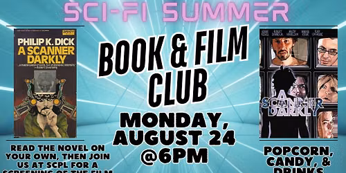 BOOK & FILM CLUB - "A SCANNER DARKLY"