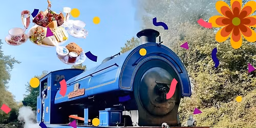 1970s Themed Afternoon Tea - Vintage Bus and steam train trip