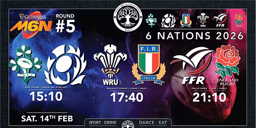 6 NATIONS 2026 - RUGBY TILL IT HURTS ROUND #5- FINAL GAMES