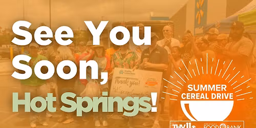 THV11 Summer Cereal Drive Community Site - Hot Springs