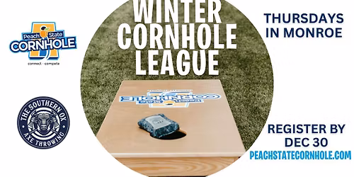Winter Cornhole League at The Southern Ox - Monroe [Register by Dec 30]