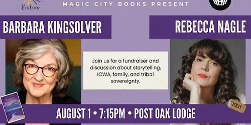 Barbara Kingsolver & Rebecca Nagle: An Evening Gala on ICWA & Tribal Sovereignty