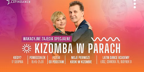 Wakacyjne Zaj\u0119cia Specjalne w LDA - Kizomba w parach od podstaw! | 17 sierpnia '26