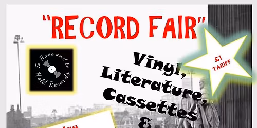 Tewkesbury Record Fair - Vinyl (new & pre-loved), CDs, literature & cassettes.