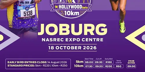 HollywoodBet Joburg 10km