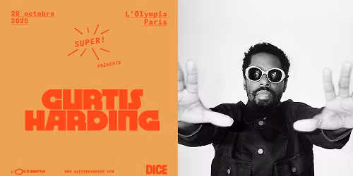 Super! \u2014 Curtis Harding \u00e0 l'Olympia le 28 octobre 2025