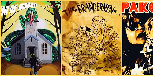 Sons Of Cobra \/ The Brandermen \/ Pakotie @ K\u00e4pygrilli 25.10.2025